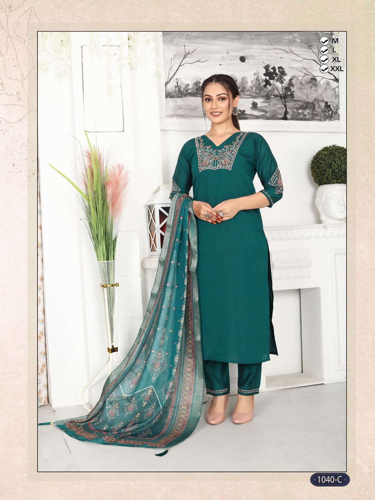 SUMMER WEAR SILK DESIGNER SALWAR SUIT COLLECTION RESELLER SH...