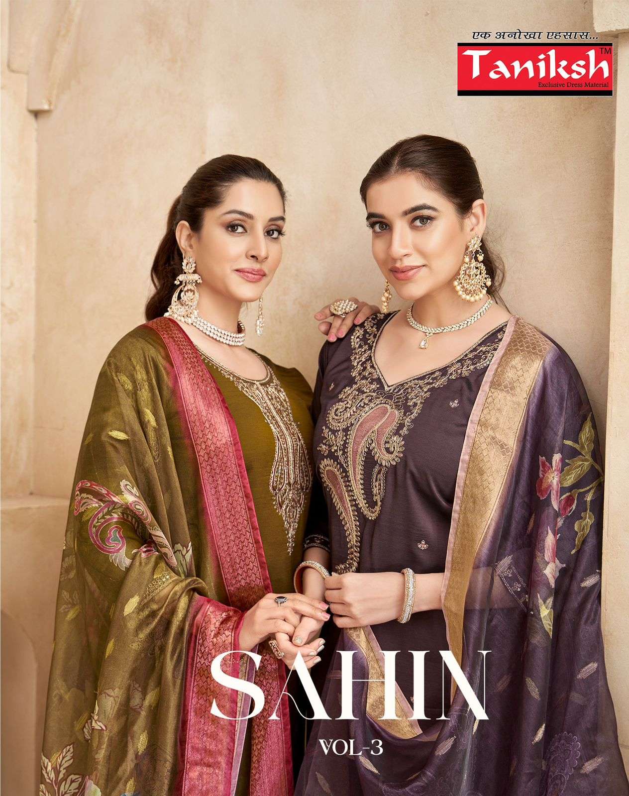 TANIKSH SAHIN VOL 3 SHADI TYPR READY DRESS FOR LADIES RESELL...