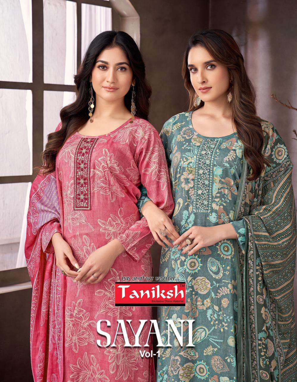 TANIKSH SAYANI VOL 1 DESIGNER READYMADE 3 PIECE LADIES DEALE...