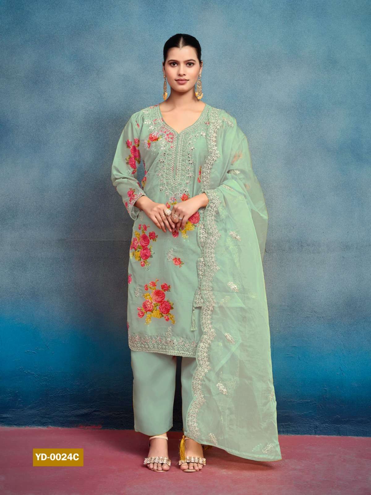 Tebby Silk pakistani style salwar kameez at wholesale rates ...