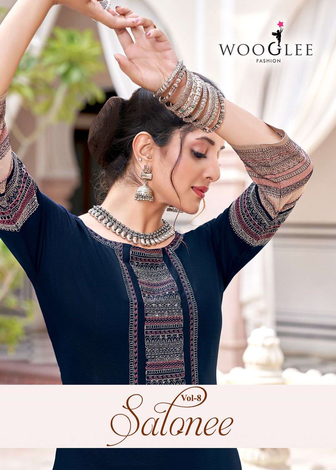 WOOGLEE SALONEE VOL 8 BARND RAYON KURTI DAILY WEAR RESELLER ...