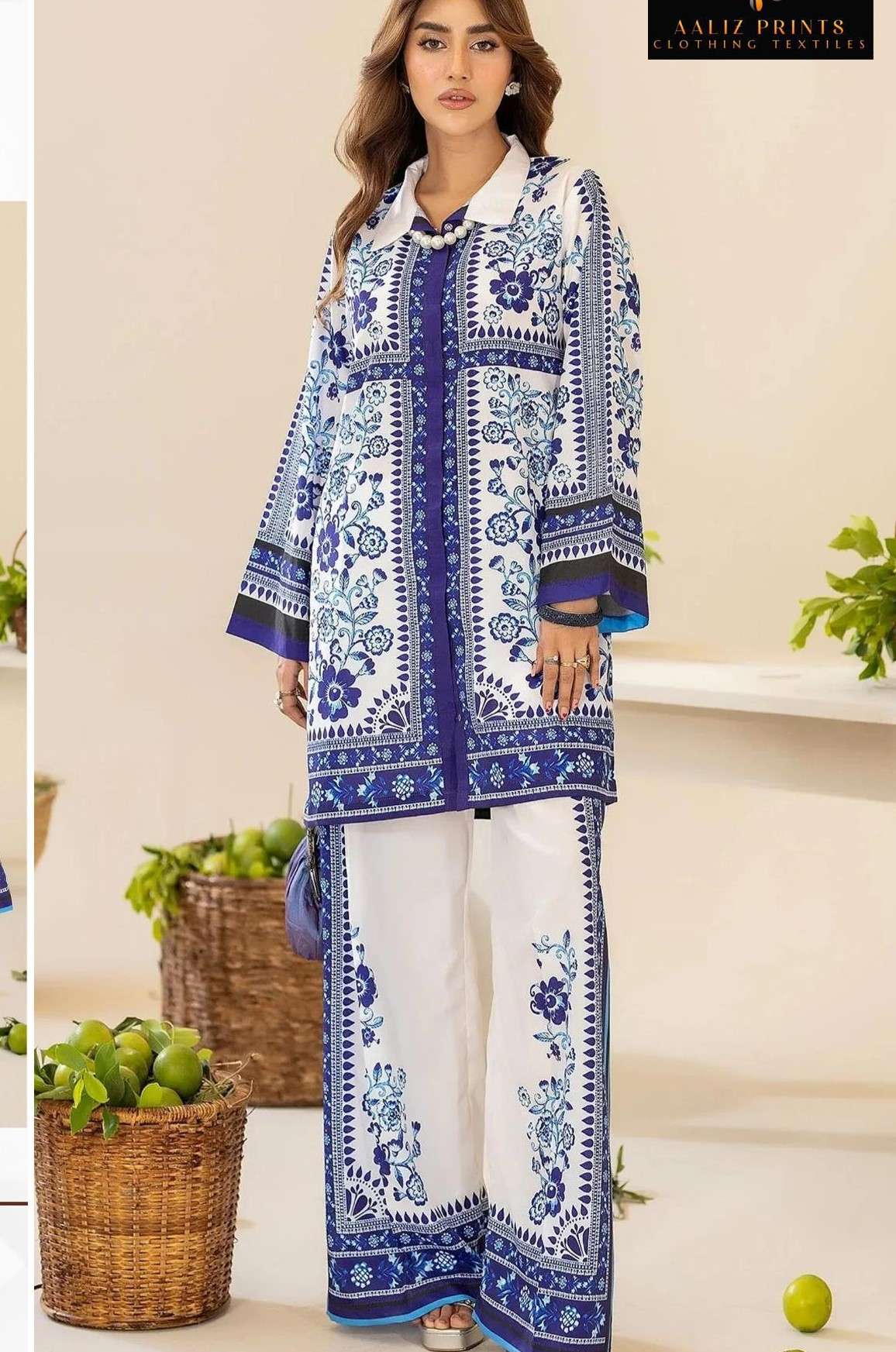 AALIZ PRINTS 7773 3053 CORD SET EXCLUSIVE BRAND FASHION TOP ...