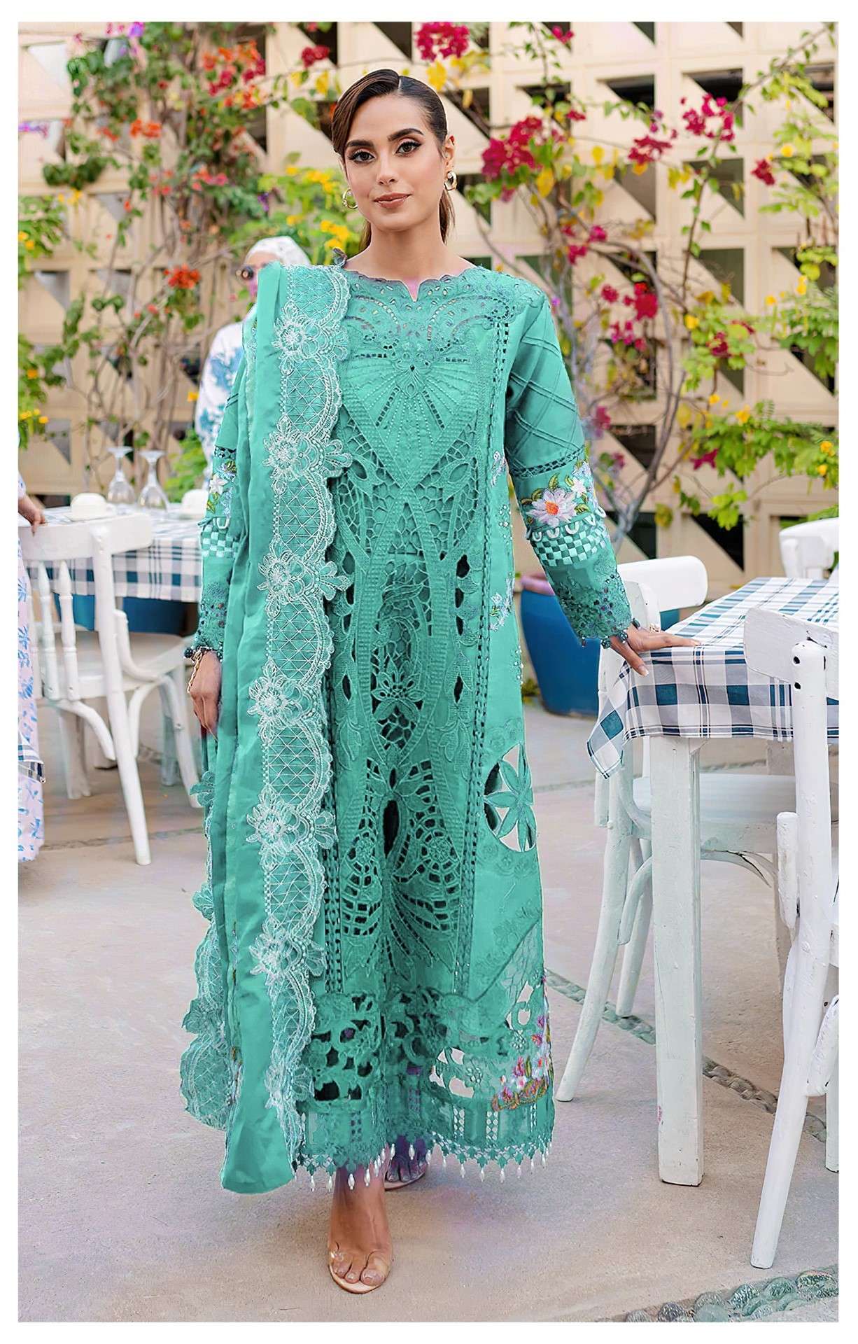 AL ZOHAIB AZ 1224 PAKISTANI TOP CONCEPT INDIAN COTTON SUIT S...