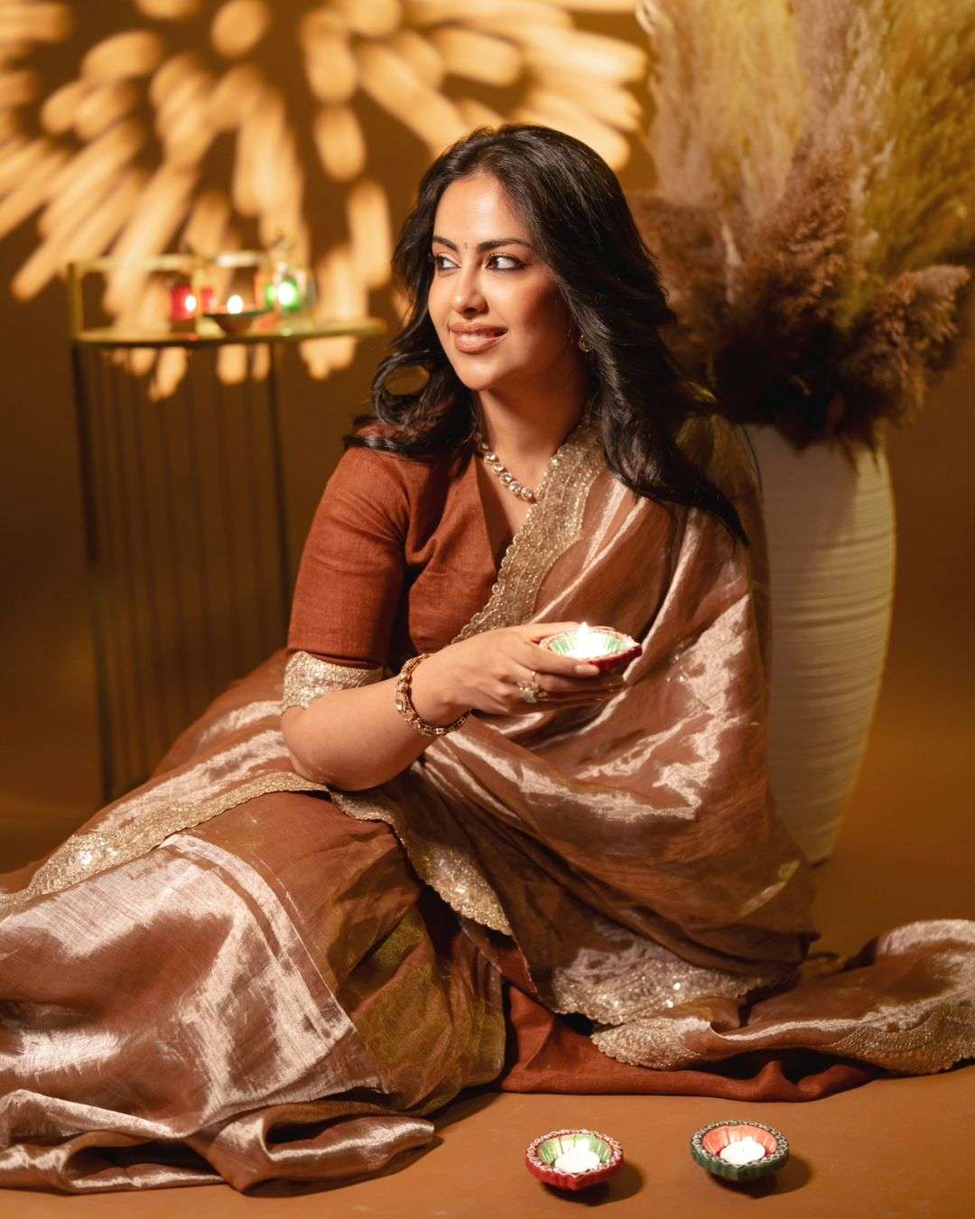 AVIKA LACE SILK PREMIUM SAREE BASED ON TISSUE SILK