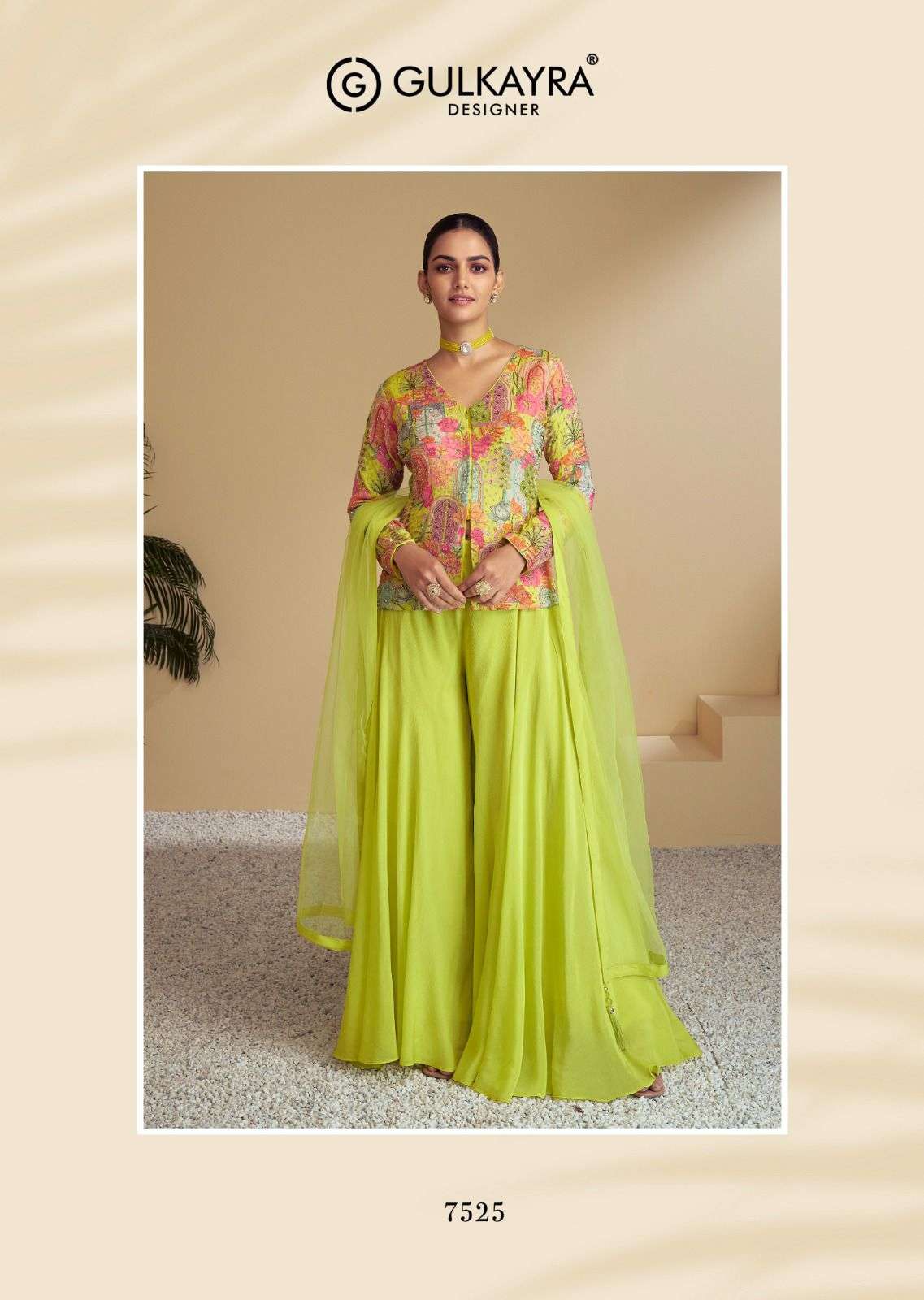 Gulkayra Designer Zulfa Chinon Silk festival special readyma...