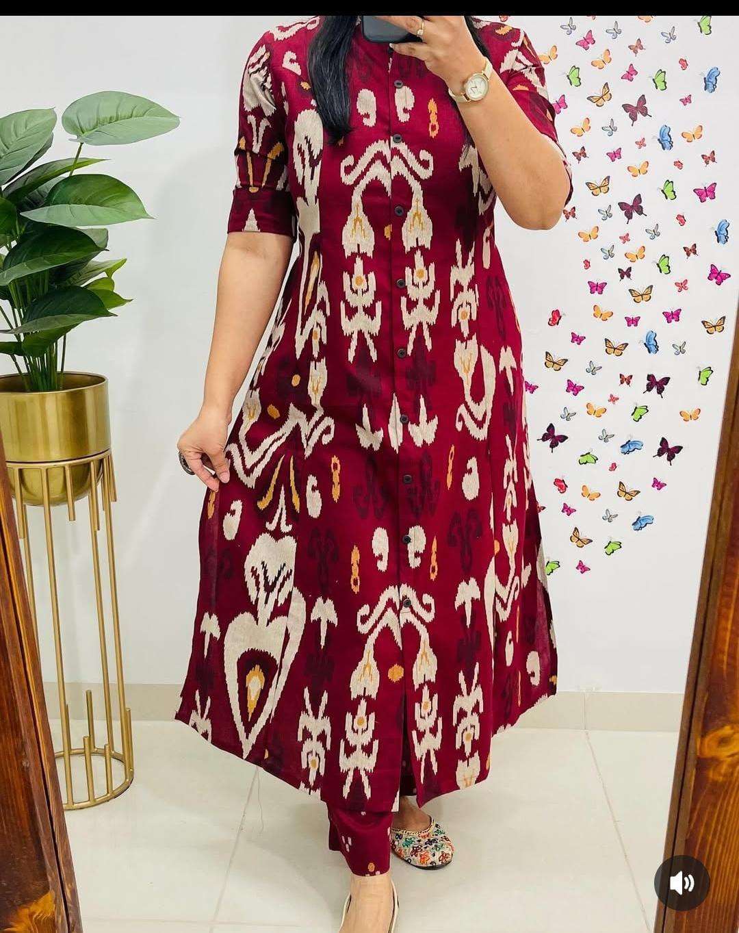 JAIPUR PRINT COTTON LONG CORD SET COLLECTION WHOLESALE SKV 