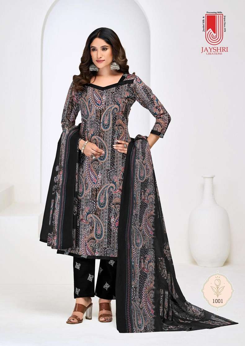 JAYSHRI DOLPHINE SUMMER HEAVY COTTON PRINTED WOMEN SUIT RESE...