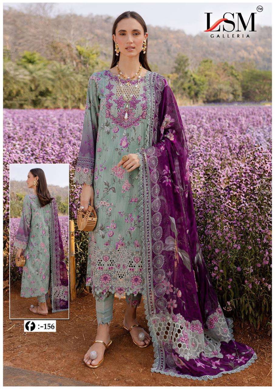 LSM FIRDOUS QUEEN VOL 15 LAWN COTTON KARACHI MATERIAL DEALER
