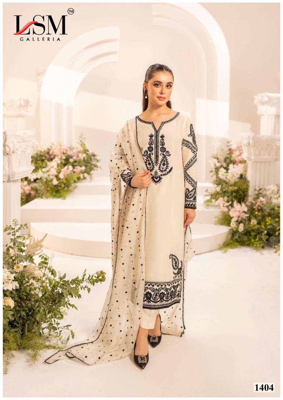 LSM PARIAN DREAM VOL 14 INDIAN PAKISTANI KARACHI PRINT DRESS...