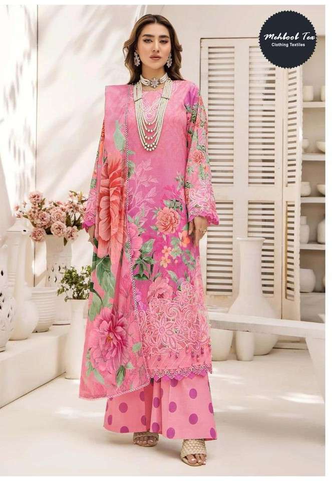 MEHBBOB TEX 1529 1530 1531 7773 PURE COTTON PRINT PAKISTANI ...