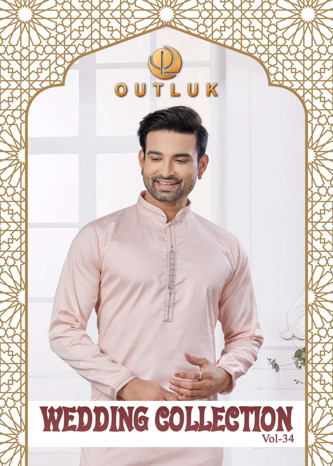 OUTLUK WEDDING COLLECTION VOL 34 NEW COTTON MENS KURT PAJAMA...
