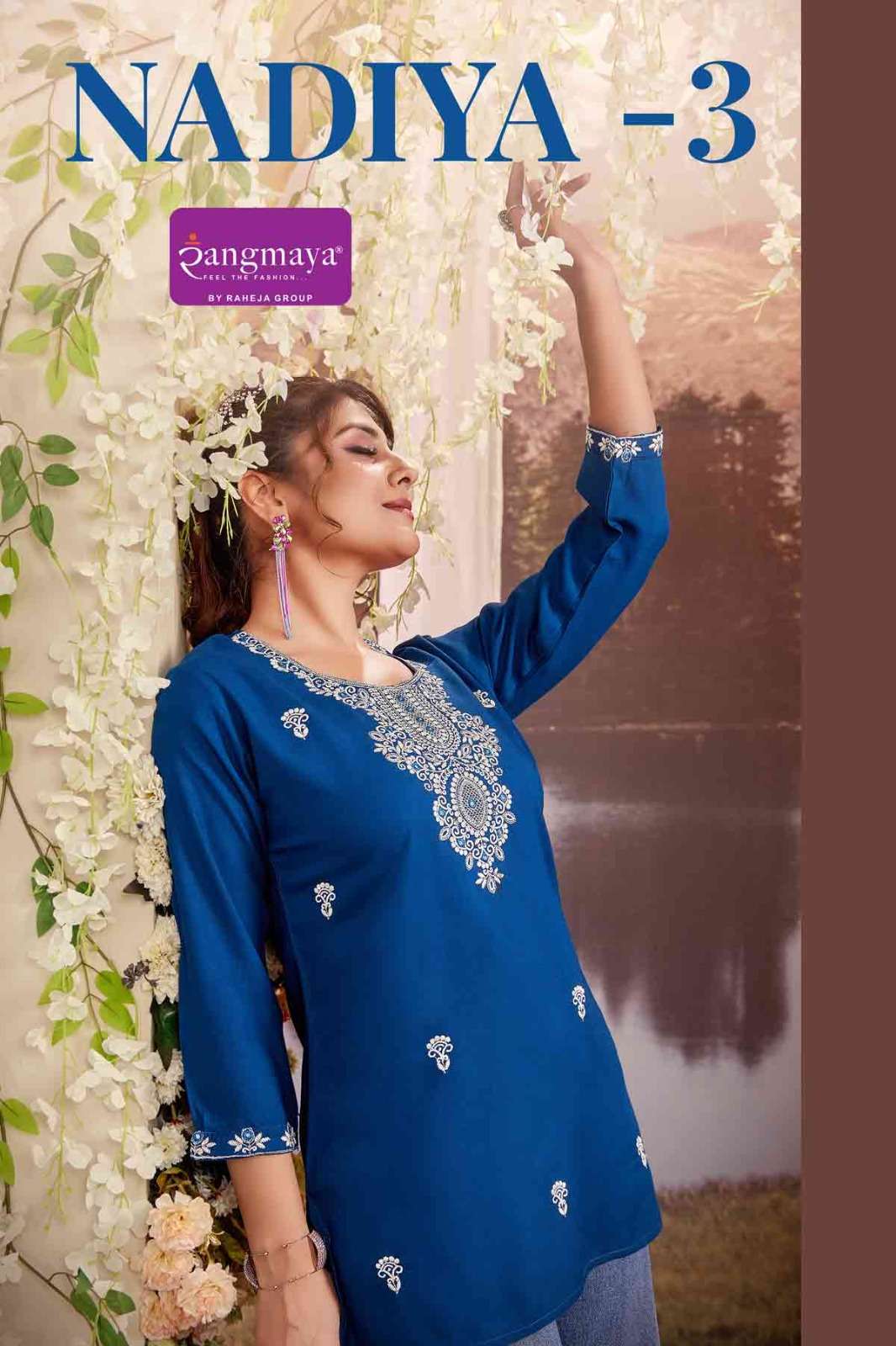 RANGMAYA NADIYA VOL 3 RAYON SHORT KURTI FASHION WOMEN WEAR 