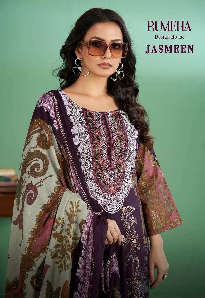 RUMEHA DESIGN HOUSE JASMEEN COTTON DIGITA PRINT EXCLUSIVE DR...