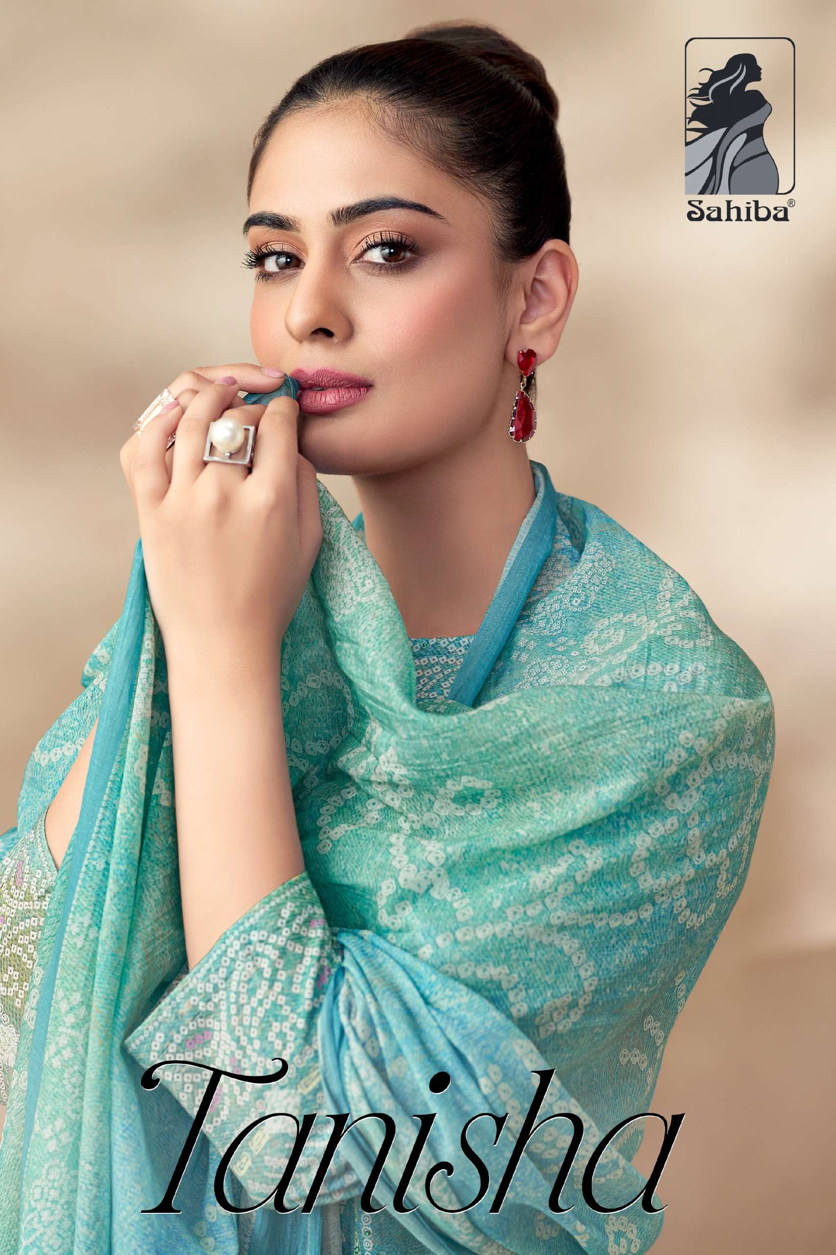 SAHIBA TANISHA PURE COTTON LAWN DIGITAL PRINT SUIT FOR PARTY...