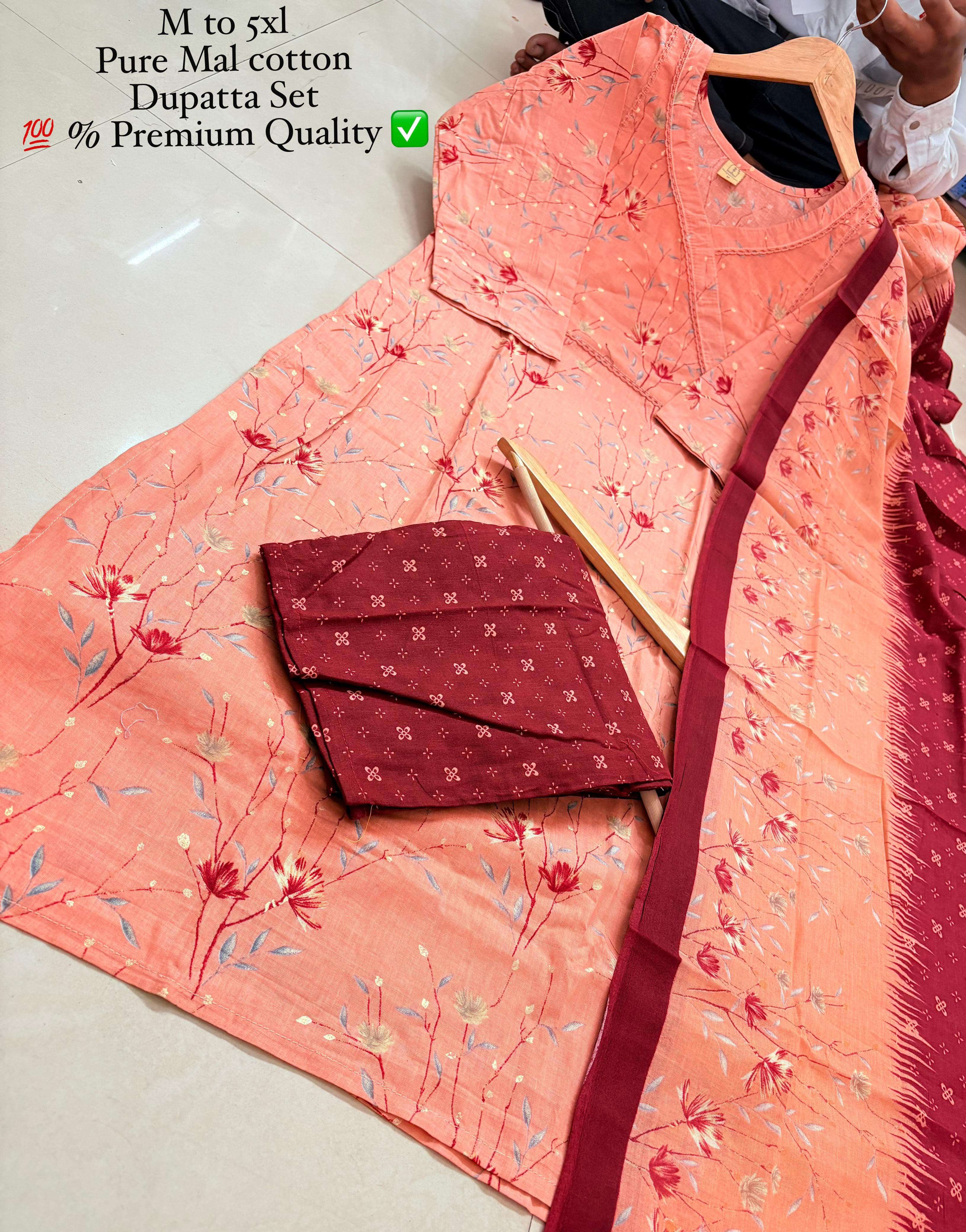SIMPLE N ELEGEN CONCEPT ANGRAKHA STYPE MAL COTTON SUIT EXPOR...