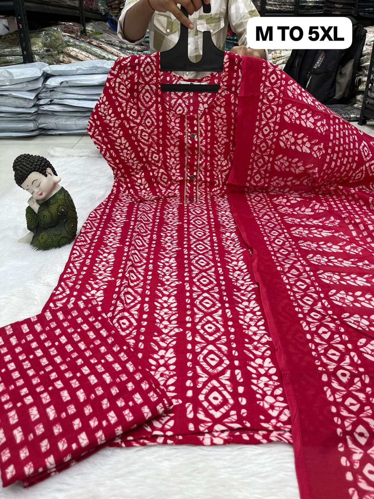 SUMMER COLLECTION COTTON 3 PIECE SUIT DAILY WEAR EXPORTES BA...