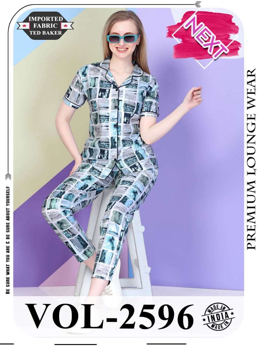 SUMMER SPECIAL COLLOR VOL 2596 HEAVY IMPORTED TED FABRIC COR...