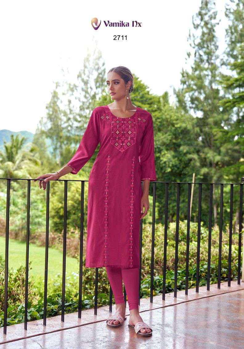 VAMIKA NX MELODY CASUAL KURTI PANT SET FOR DAILY WEAR DEALER...