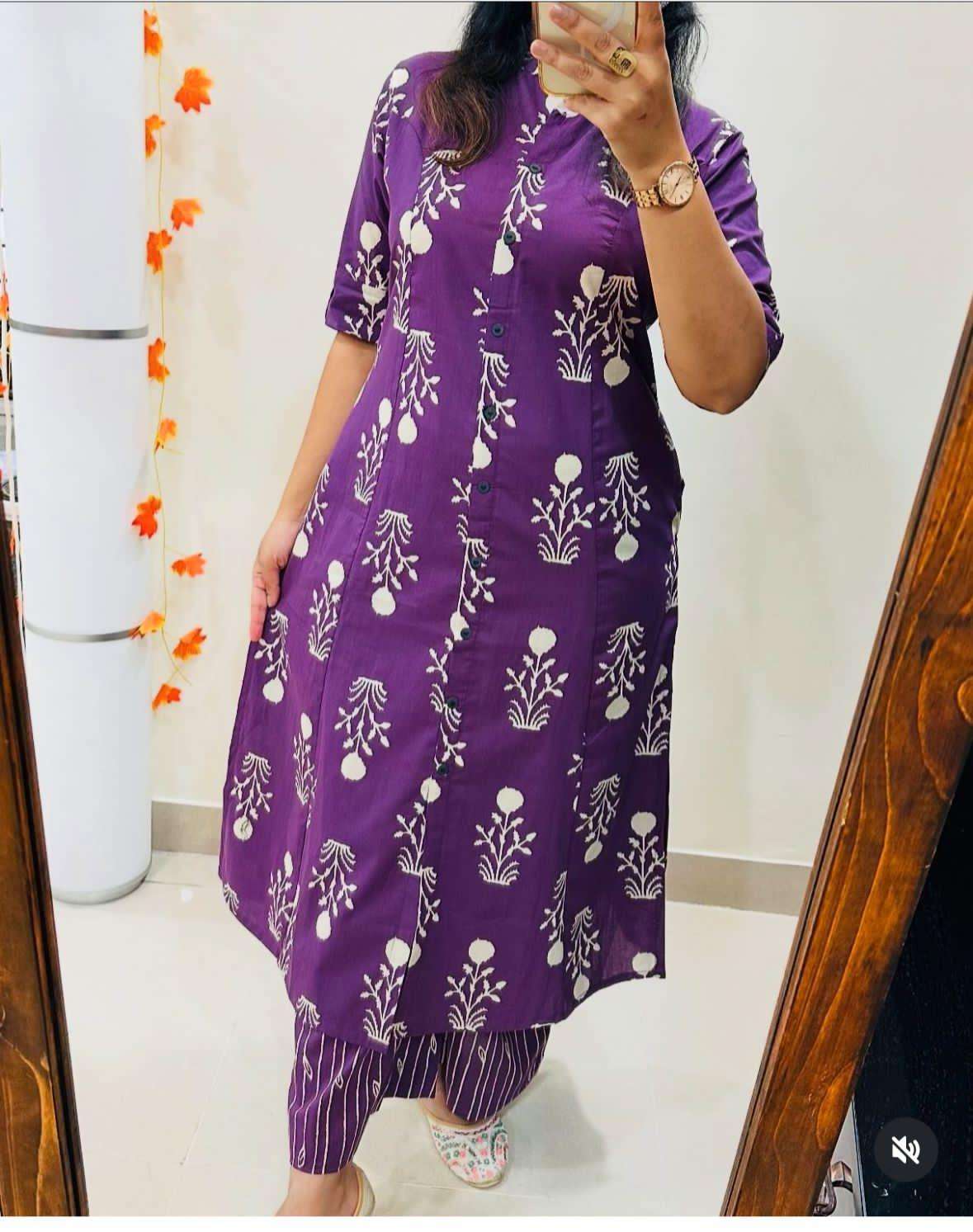 WESTERN TYPE JAIPUR PRINT COTTON LONG CORD SET COMBO EXPORT ...