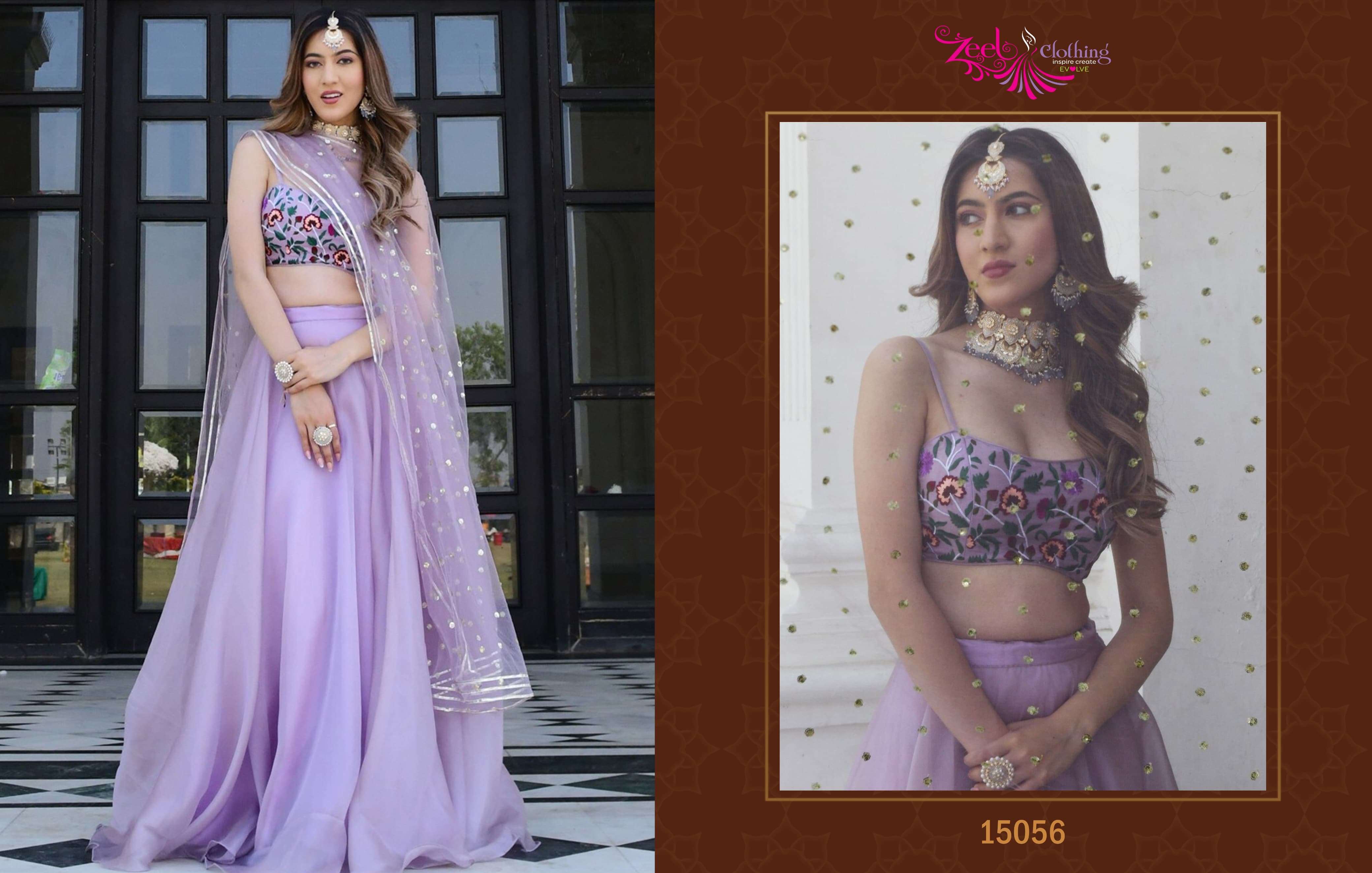 ZEEL CLOTHING VOL 23 FUNCTION SPECIAL TRADITIONAL LOOK LEHEN...