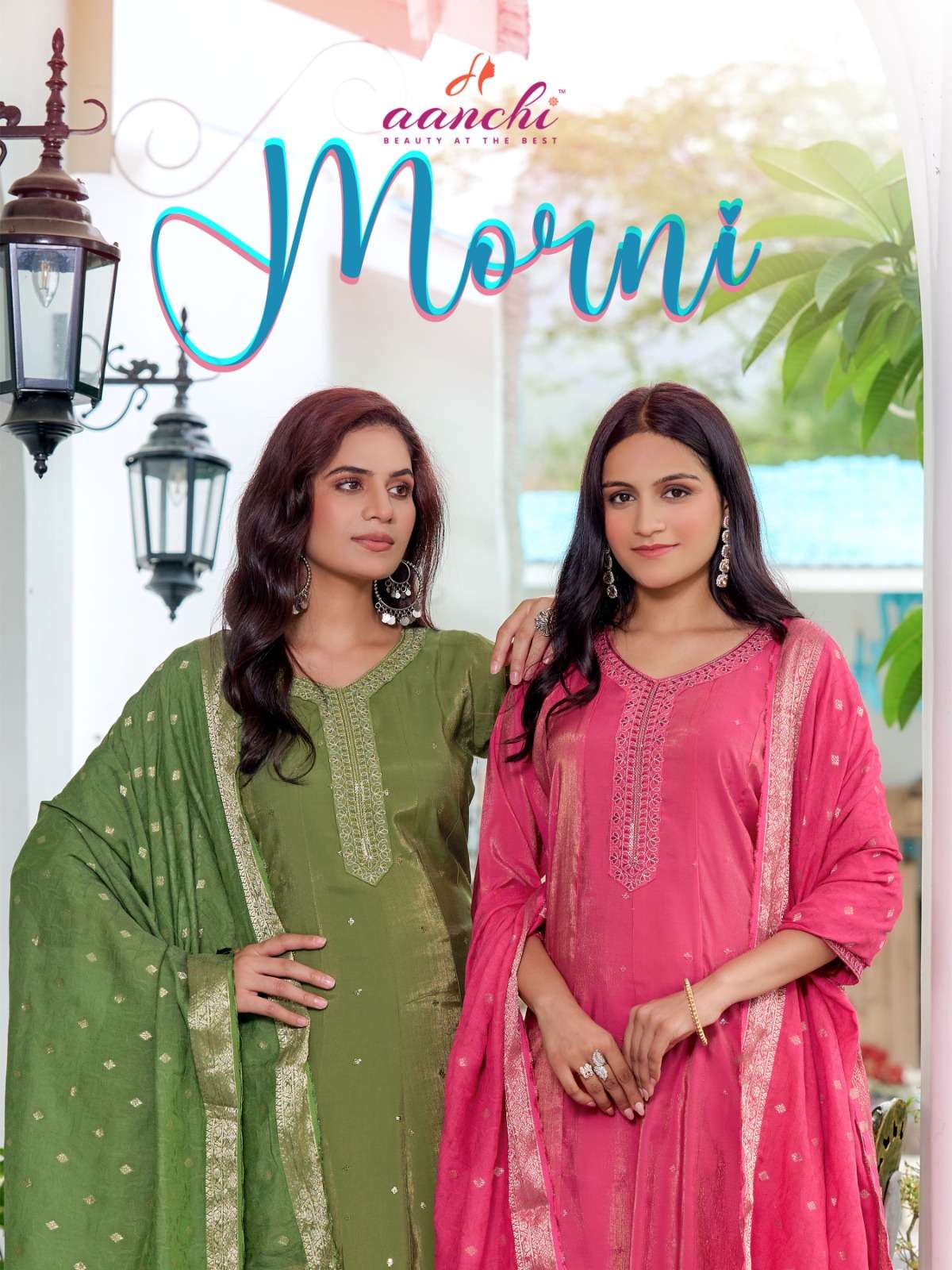 AANCHI MORNI FLAIR KURTI SUIT FOR STITCHED WOMEN CLOTH ONLIN...