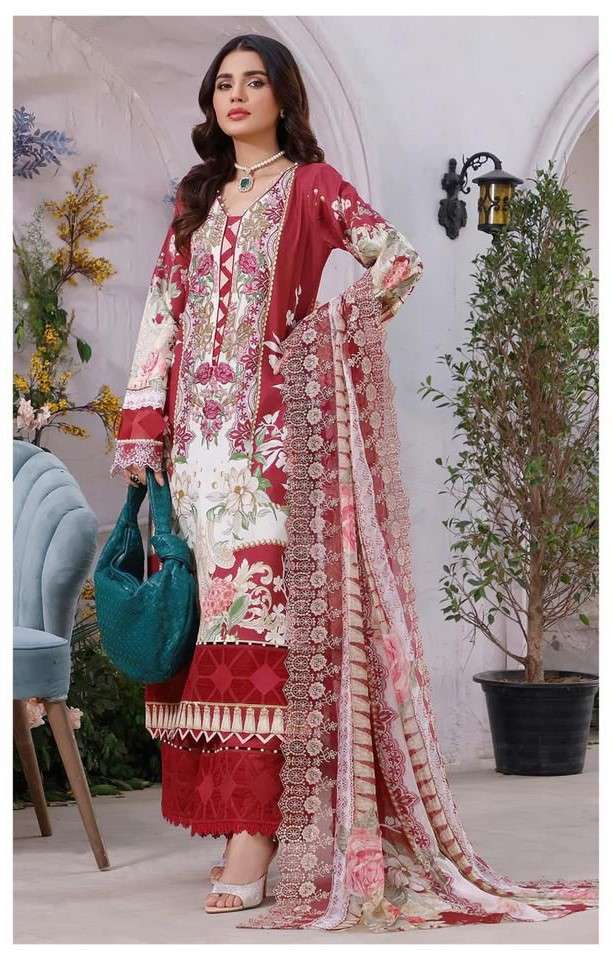 AL ZOHAIB AZ 1101 1115 1329 MORE COTTON PRINTED EMBROIDERY P...