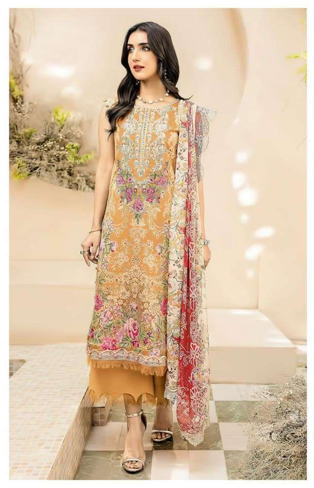 AL ZOHAIB AZ 1331 PURE COTTON PATCH WORK PAKISTANI SUIT WHOL...