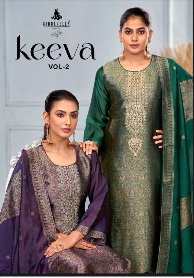CINDERELLA KEEVA VOL 2 BANGLORY SILK SUIT FOR WOMEN OUTFIT I...