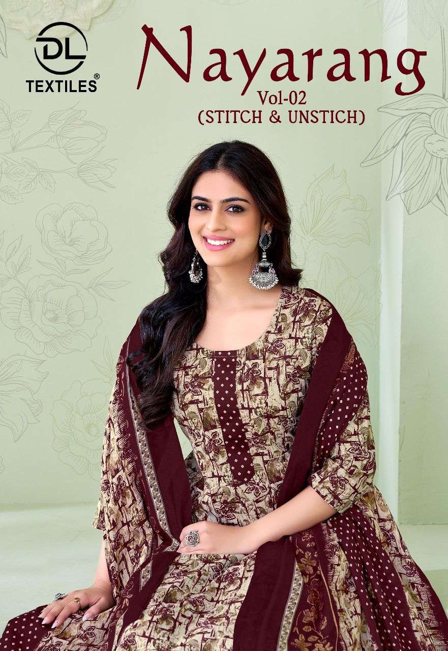 DL NAYARANG VOL 2 REGULAR COTTON DRESS COLLECTION RESELLER