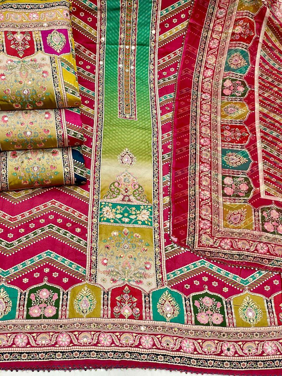 EXCLUSIVE CRAPE DIGITAL JAIPUR PRINT TYPE DRESS FOR LADIES S...