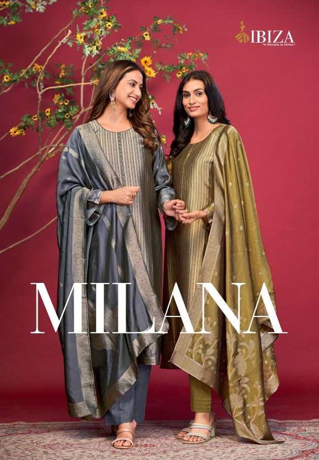 IBIZA MILANA DIWALI BRAND CLOTH DESIGNER BANGLORY SILK SUIT ...