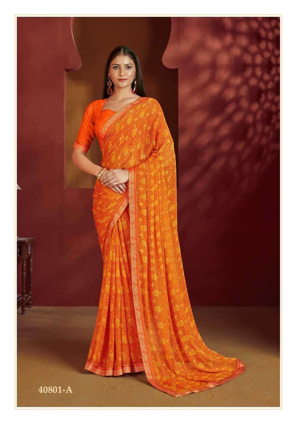 RUCHI SAREE SIMAYAA VOL 32 CHIFFON Fabric regular wear fancy...