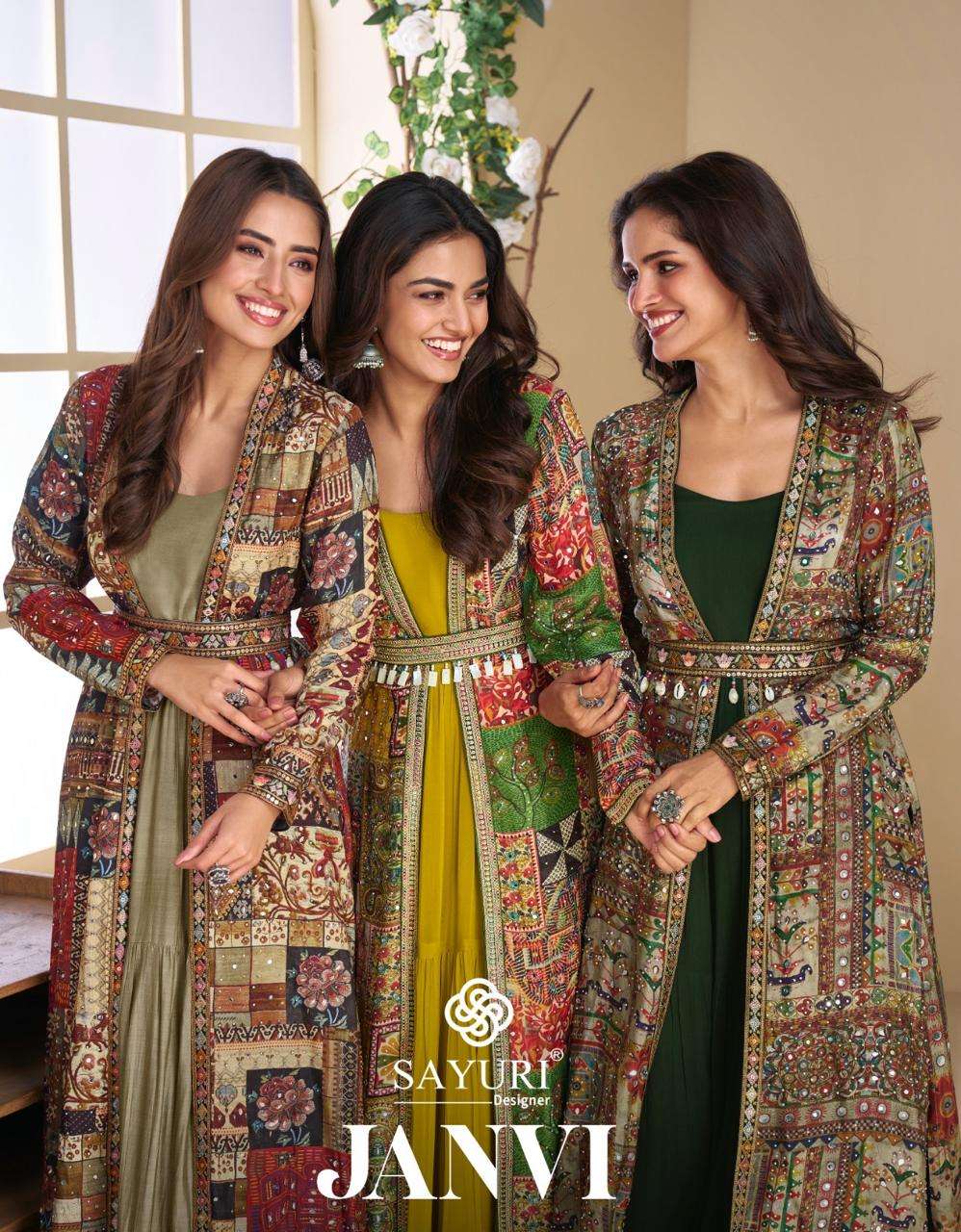 Sayuri Designer Janvi wedding special heavy look readymade s...