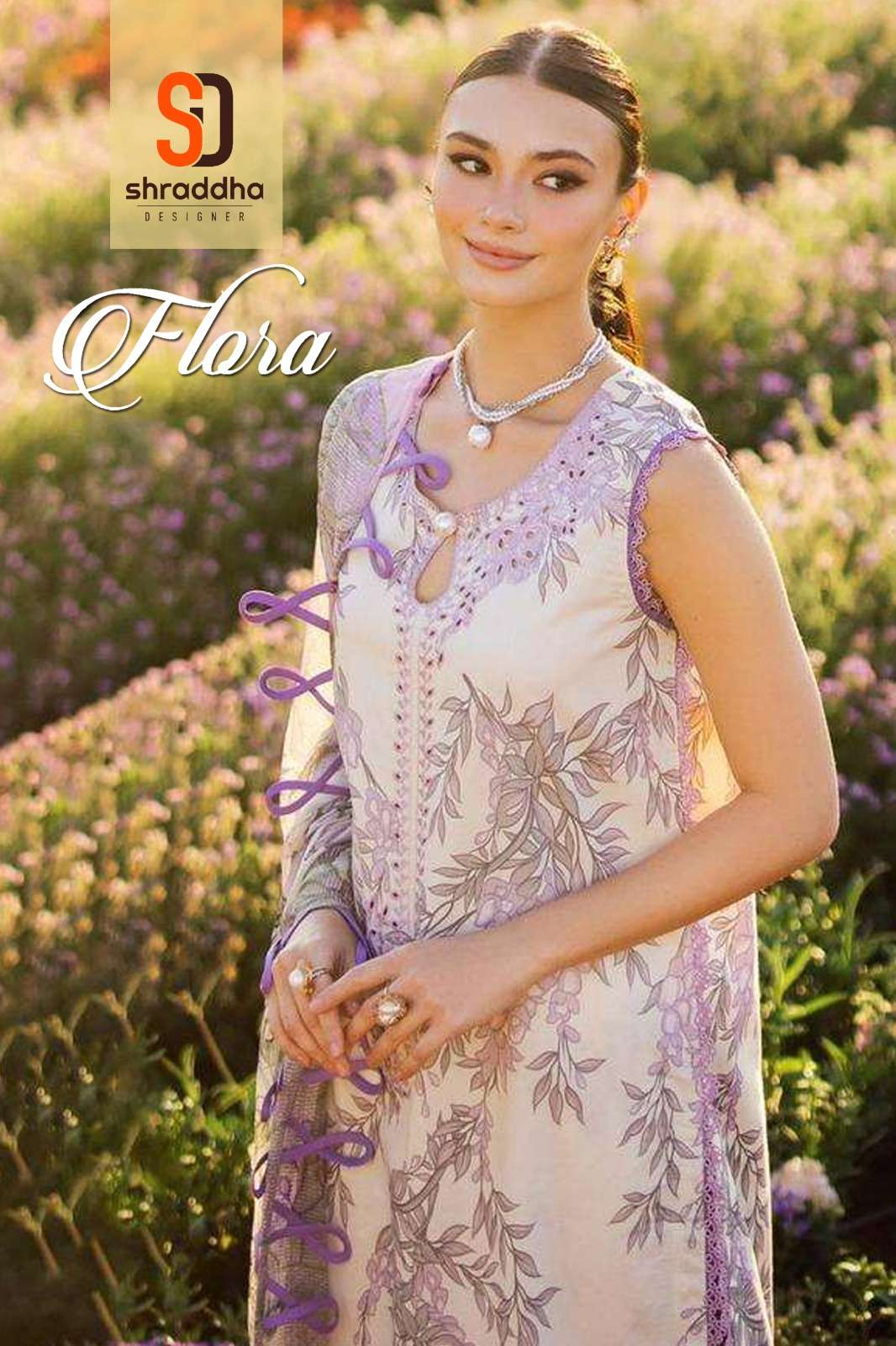 SHARADDHA DESIGNER FLORA VOL 01 LAWN COTTON PRINTED PAKISTAN...