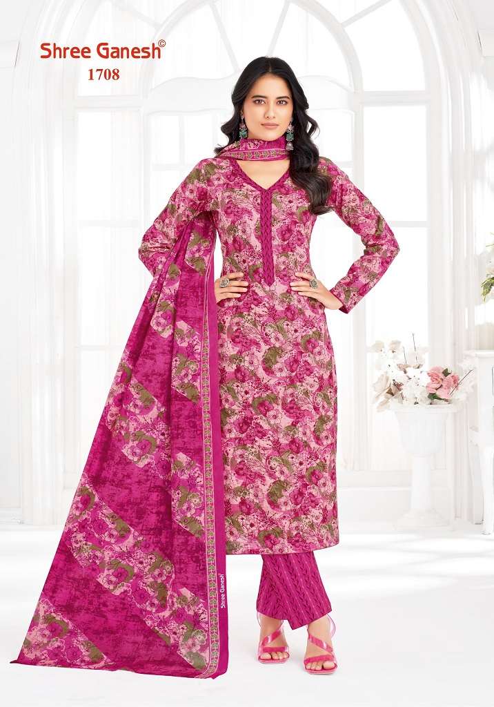 SHREE GANESH VAANI VOL 7 HEAVY COTTON PRINTED SALWAR SUIT EX...