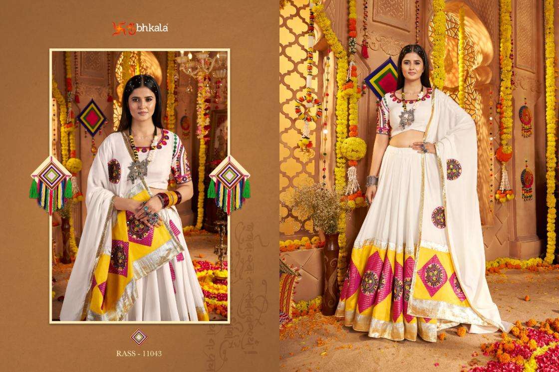 SHUBHKALA RAAS VOL 23 VISCOSE SILK TRADITIONAL LOOK STICH LE...
