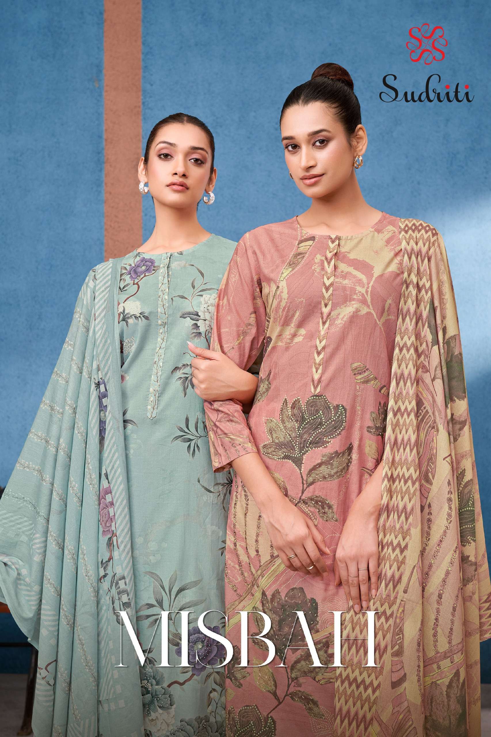 SUDRITI MISBAH COTTON LAWN DIGITAL SUIT FOR LUXURY TYPE CLOT...