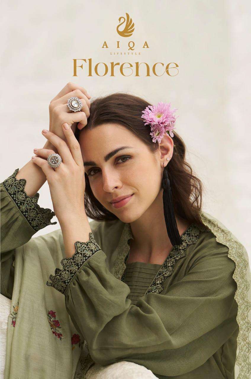 ALQA FLORENCE BEMRG LILEN SILK UNSTITCH SUIT FOR WOMEN BRAND...