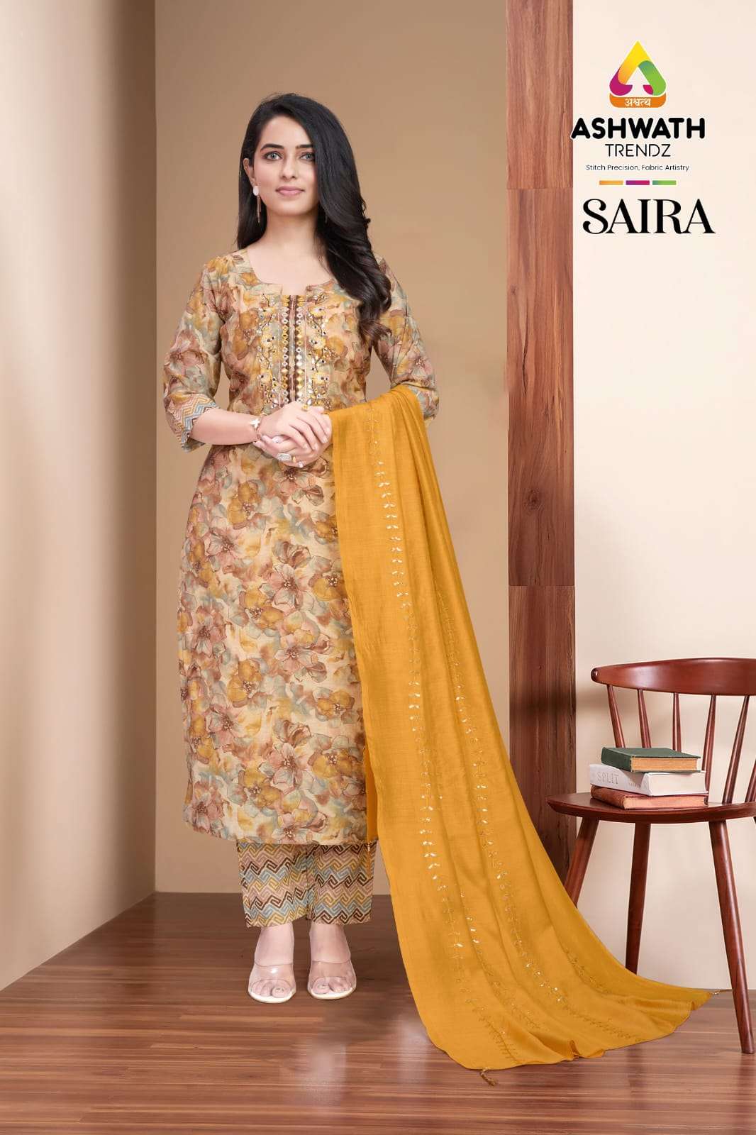 ASHWATH TRENDZ SAIRA RICH STYLES & VIVID COLOR DESIGNER KURT...