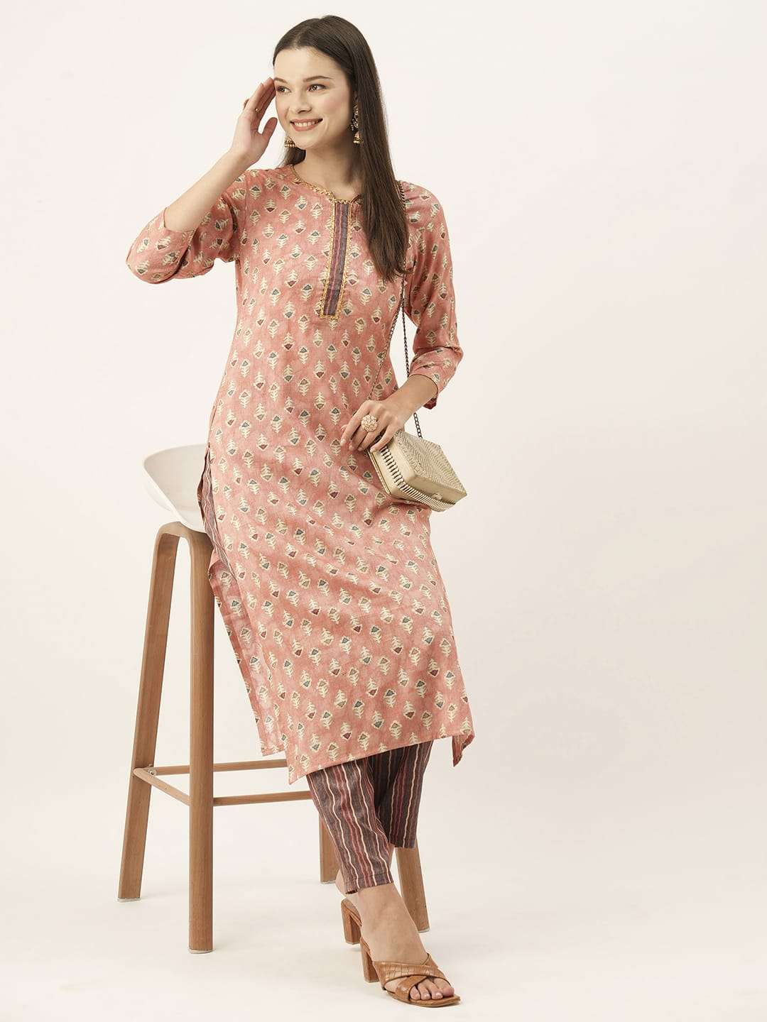 ASHWATH TRENDZ SANA REGULAR OFFICE & COLLEGE WEAR STYLISH RA...