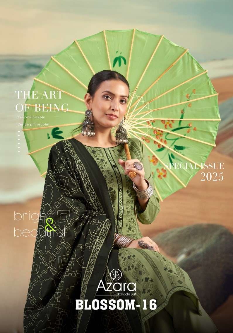 AZARA BLOSSOM VOL 16 WINTER FASHION BLOSSOM COTTON DESIGN SU...