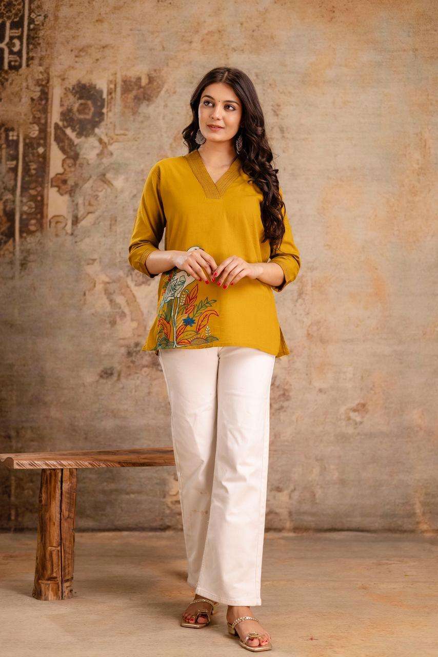 COLLEGE STYLE COTTON SHORT TOP FOR GIRLS DAILY WEAR RESELLER...