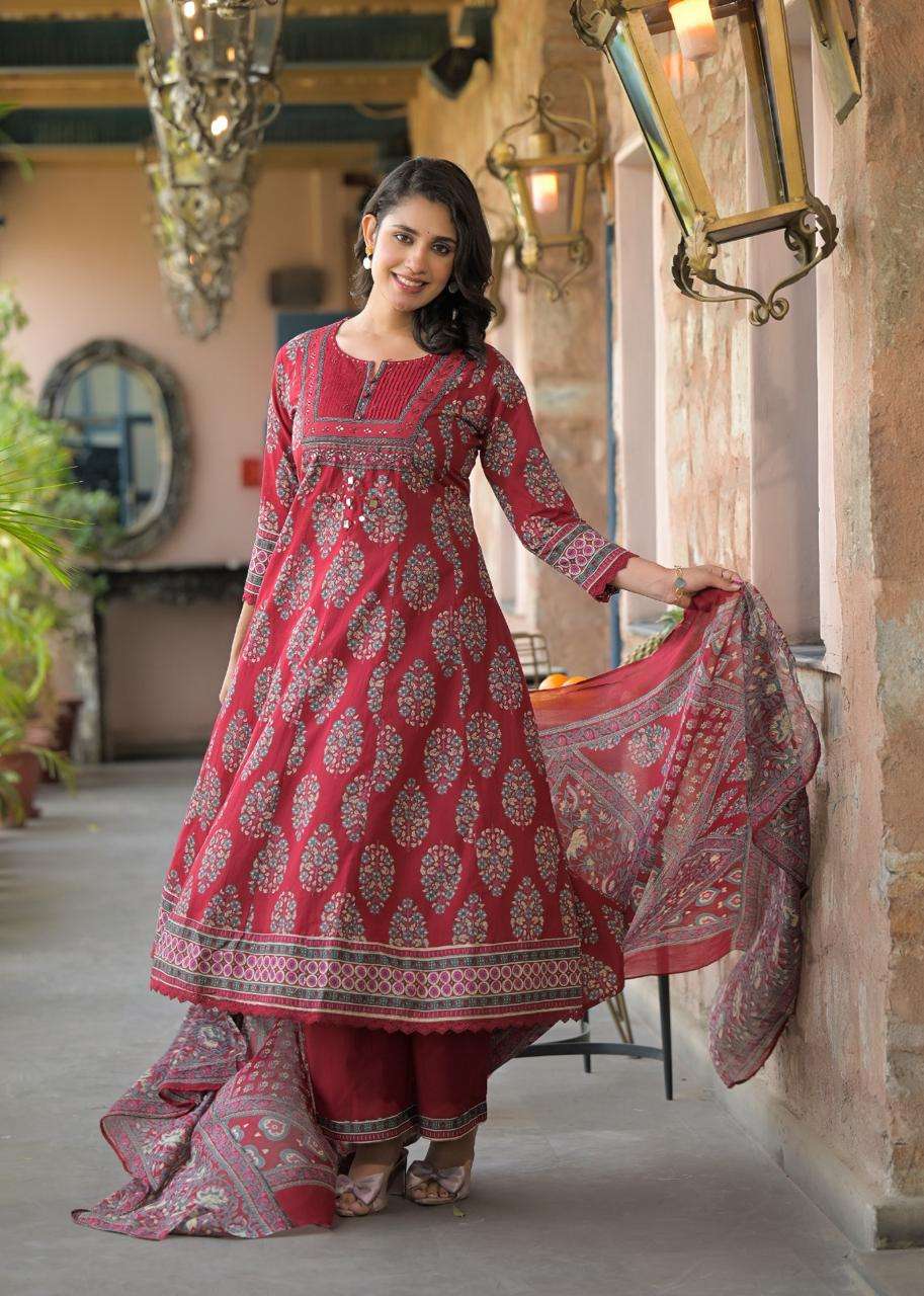 K 230 TRENDING DESI LOOK COTTON SUIT FOR WOMEN SUPPLIER ONLI...