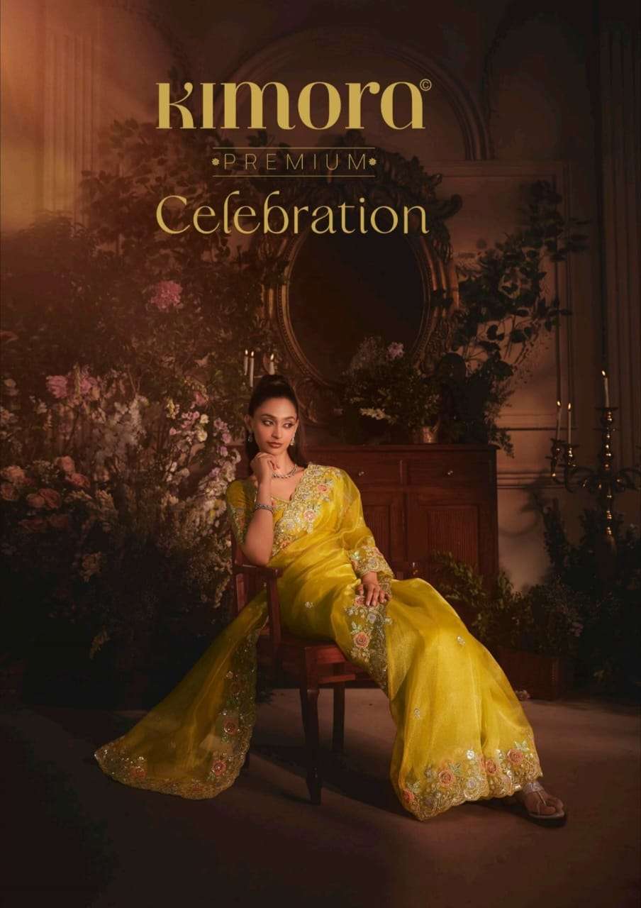 Kimora Fashion Celebrarion Fancy look saree best collection