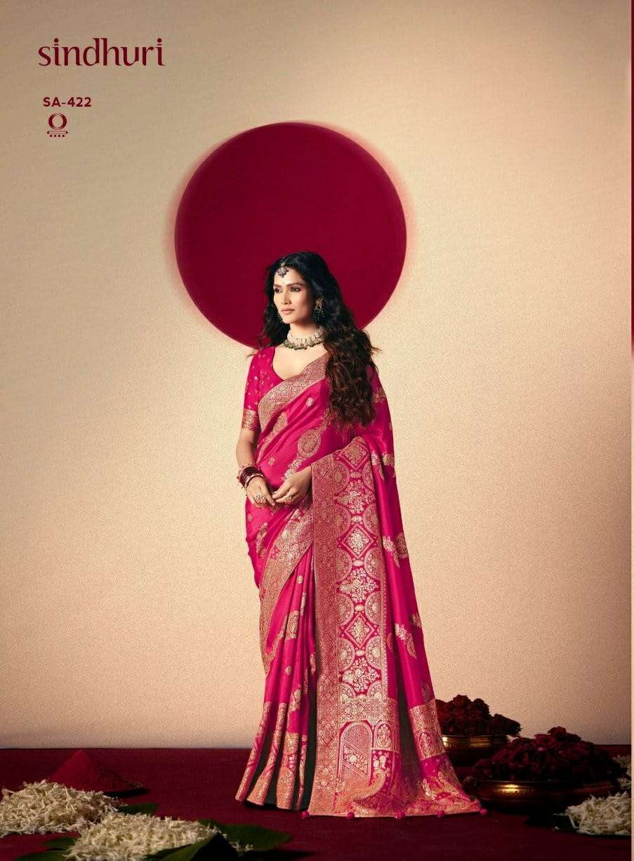 Kimora Fashion Devika Dola Silk fabric heavy saree best coll...