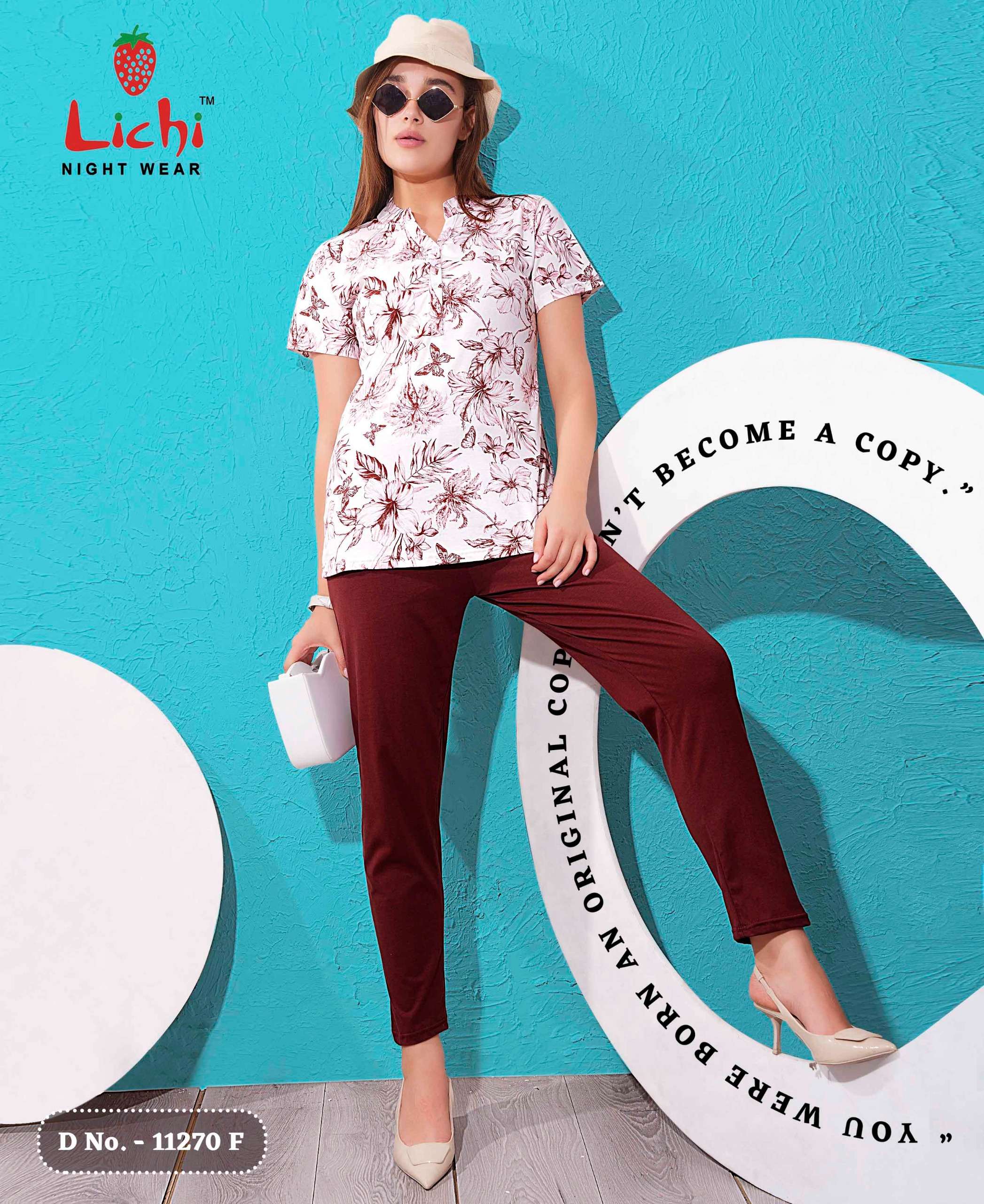 LICHI NIGHT WEAR 11270 BIG SIZE NIGHT SUIT FOR WOMEN SET WHO...