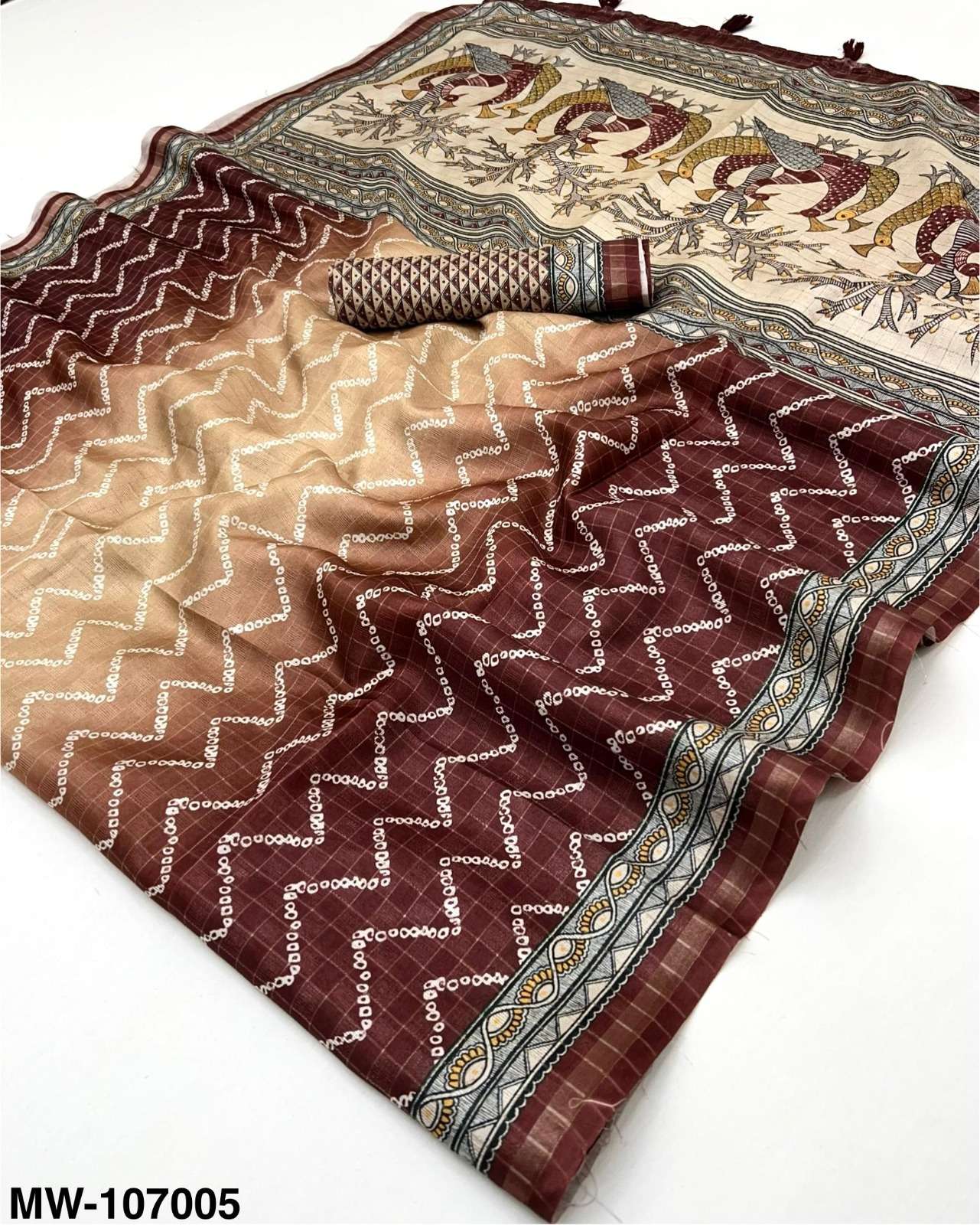 Maheshwari Cotton silk With Zari weaving saree best collecti...