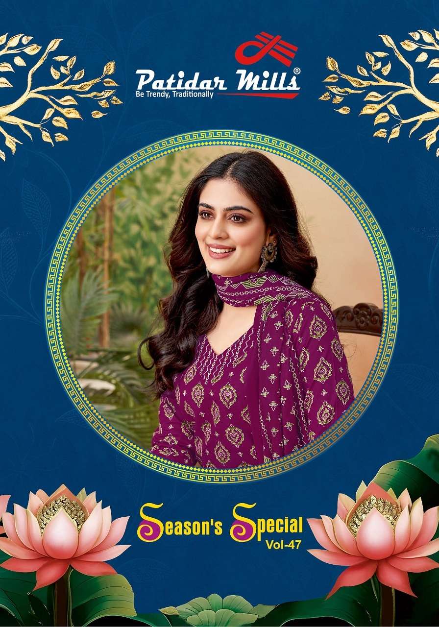 PATIDAR SEASON SPECIAL VOL 47 SUMMMER DAILY WEAR LADIES COTT...