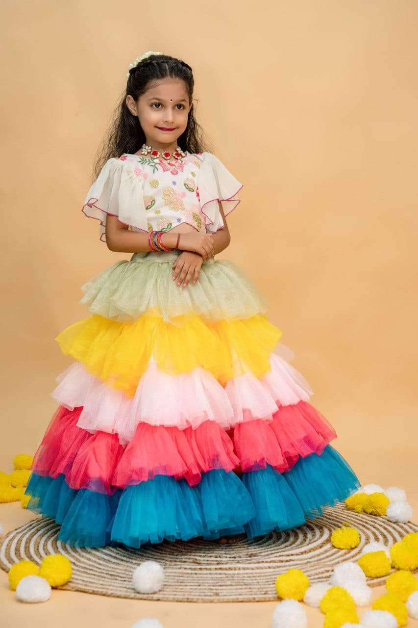 Rainbow sparkle  festival special little baby girls special ...