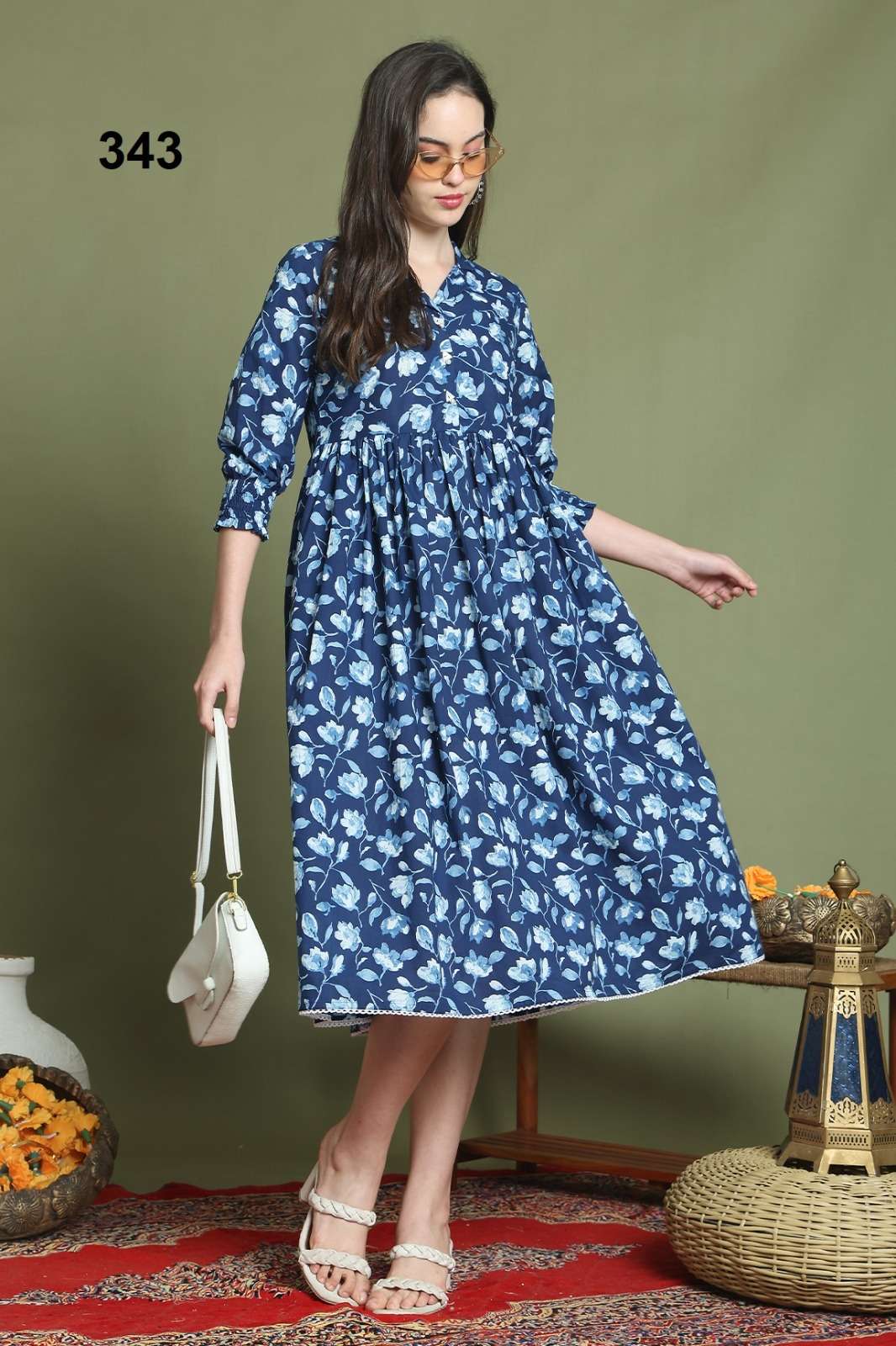 RAJ VOL 3 TREND ONE PIECE COTTON KURTI FOR GIRLS DAILY WEAR ...